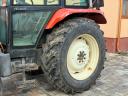 New Holland TL90 L85 DT traktor homlokrakodóval