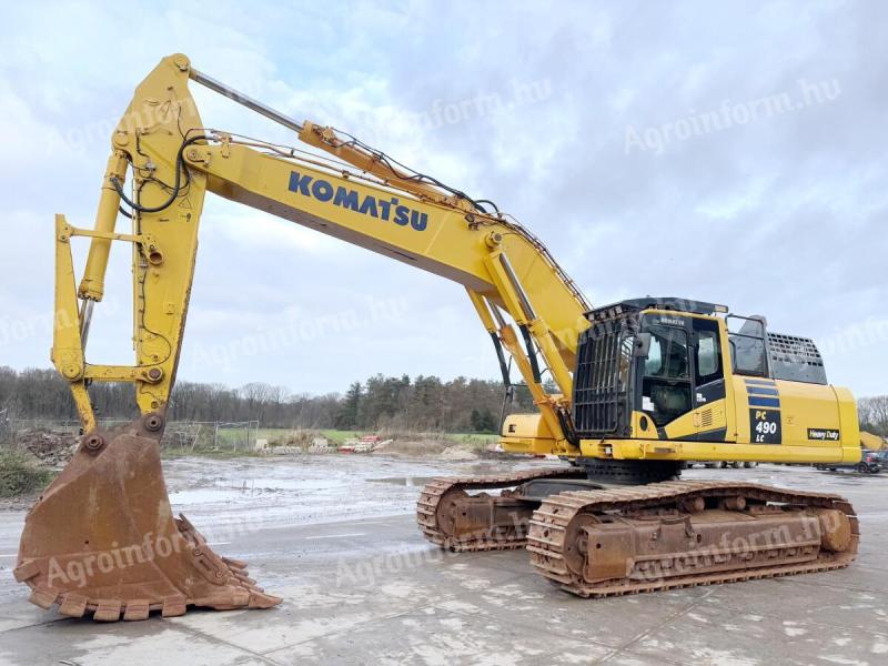 Komatsu PC490LC-11 / 2016 / 9400 óra / Klíma / Lízing 20%-tól