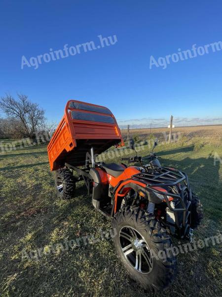 ZONGSHEN Mezőgazdasági Quad. hidraulikusan emelhető platóval