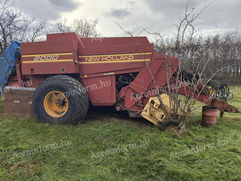 New Holland kockabálázó