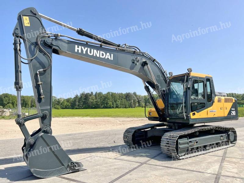 Hyundai R210 Smart Plus / 2024 / 7 üzemóra / Lízing 20%-tól