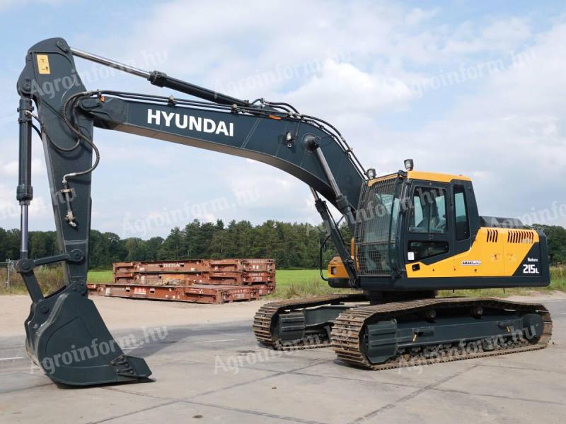 Hyundai R215L Smart Plus / 2024 / 5 üzemóra / Lízing 20%-tól