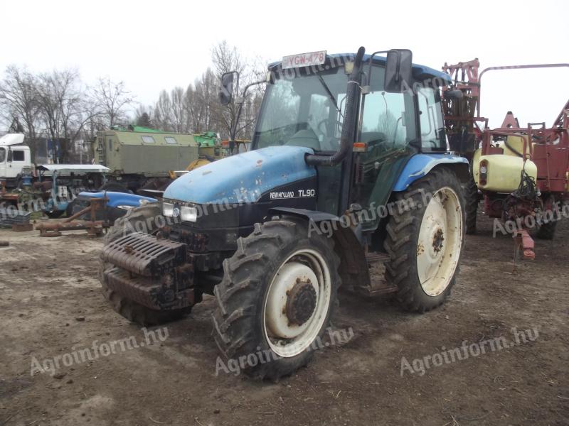 New Holland TL90 4WD traktor érvényes műszakival eladó