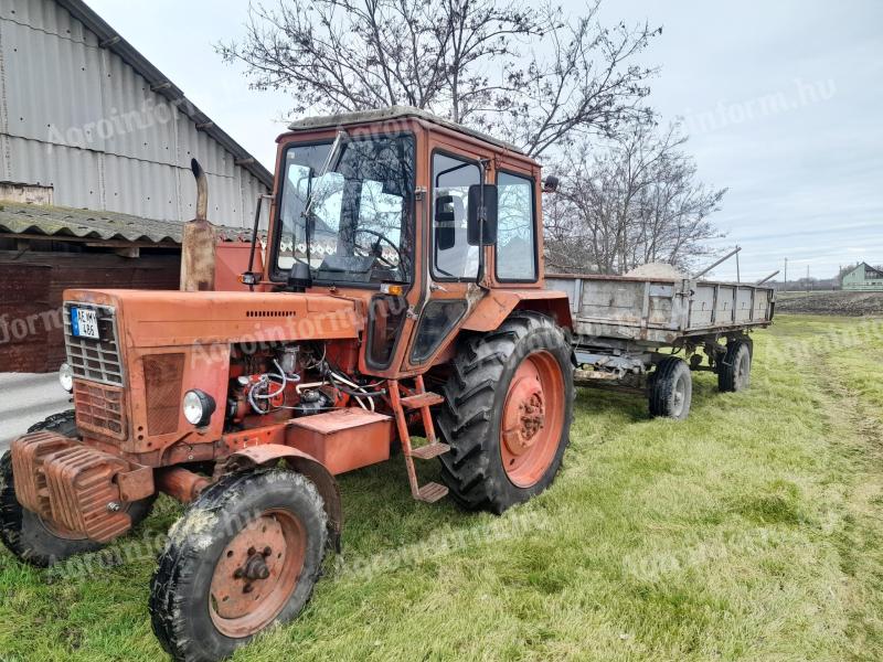 MTZ 550/Ukrán pótkocsi