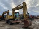 Komatsu PW170ES gumikerekes kotró