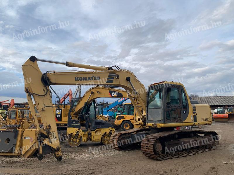 Komatsu PC180LC-6K lánctalpas kotró