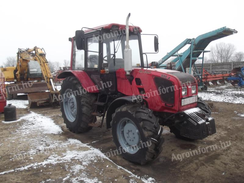 MTZ 920.4 traktor eladó,  monoblokkos,  lamellás TLT