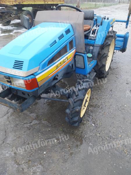 Iseki Landhope 18,5 LE,  japán,  4x4-es kistraktor talajmaróval eladó