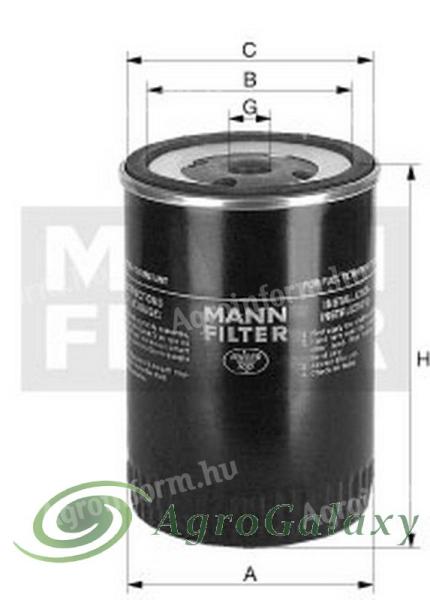 Mann-Filter üzemanyagszűrő - WK930/6x