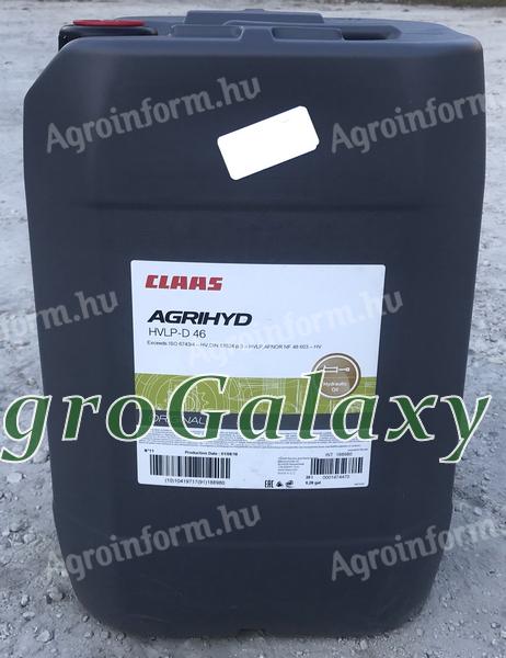 Claas AGRIHYD HVLP-D 46 hidraulika olaj 20 literes - TO188980