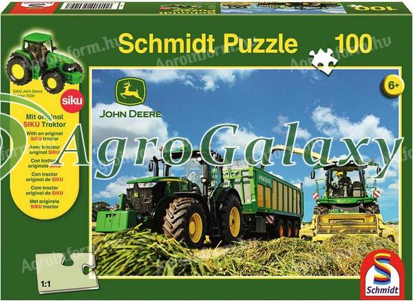 John Deere puzzle 7310R +Siku kistraktor - MCP560440000