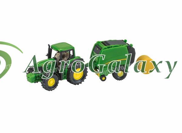 John Deere traktor körbálázóval - MCU166500000