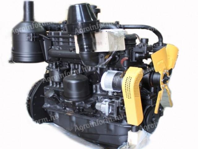 MTZ komplett motor D243, EURO-0, 60kW/81LE, Original Belarus önindító nélkül