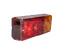 lámpa piros-sárga MTZ új típus (Belarus 90x220x65) LED