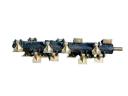 Szárzúzó / Mulcsozó késtartó tengely, komplett, 105-ös, EFGC, (kalapácsokkal, csavarokkal)
