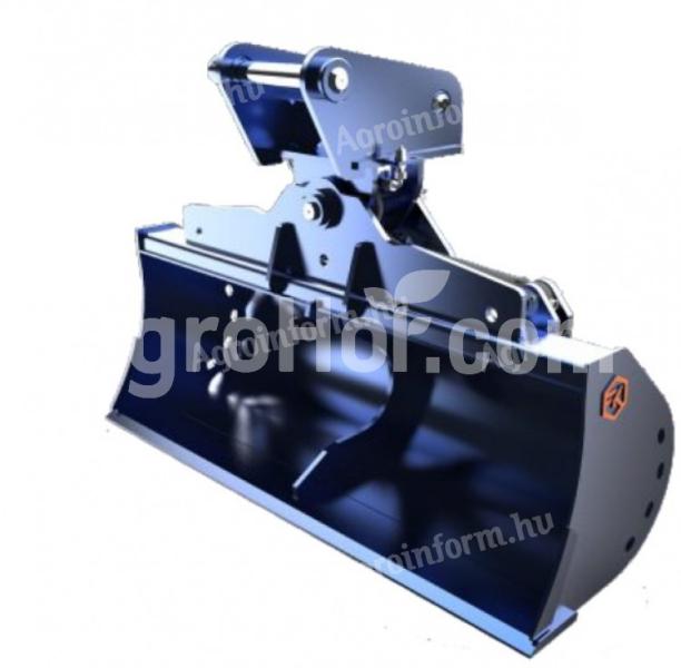 FK Machinery Hidraulikus rézsűkanál/simító kanál 8,5-10 t forgókotróhoz (180 cm-es)