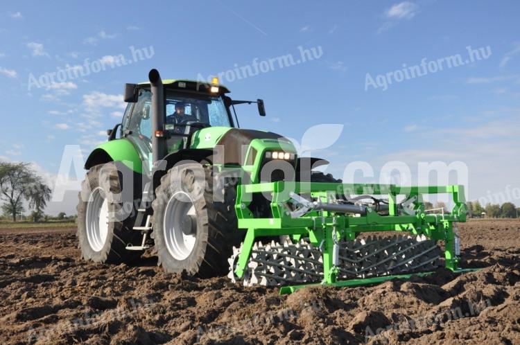 Bomet Fogazott henger frontra szerelhető, 2-részes, 300 cm-es