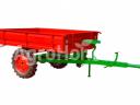FPM Agromehanika Egytengelyes pótkocsi az FPM 410/414 kétkerekű traktorhoz (1000 kg)