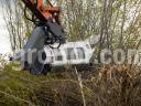 AARDENBURG 150 cm-es erdészeti fixfogas szárzúzó forgókotróhoz
