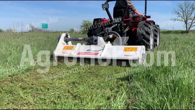 AARDENBURG 125 cm-es vízszintes tengelyű szárzúzó manuális oldalkitolással