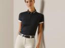 Ariat Bandera 1/4 Zip női póló, fekete, XL
