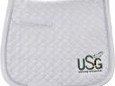 USG Steppelt univerzális nyeregalátét, fehér/sötétkék, full
