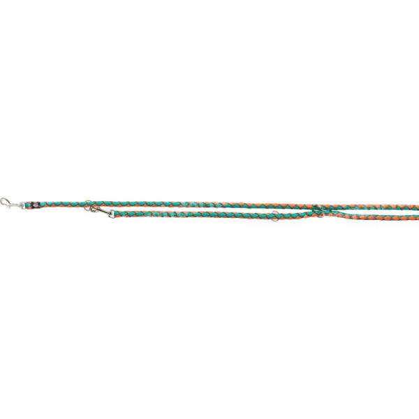Trixie Cavo hosszabbítható póráz S–M 2m/12mm papaya/óceán