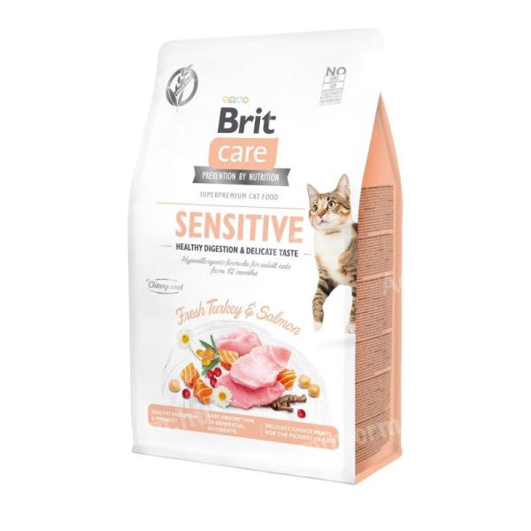 Brit Care Cat Grain Free Sensitive macskatáp 0,4kg