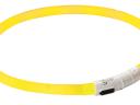 KERBL Maxi Safe ledes világító nyakörv, sárga 55 cm-es