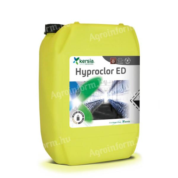 HYPROCLOR ED 25 kg lúgos tejrendszer tisztító és fertőtlenítő szer kannában