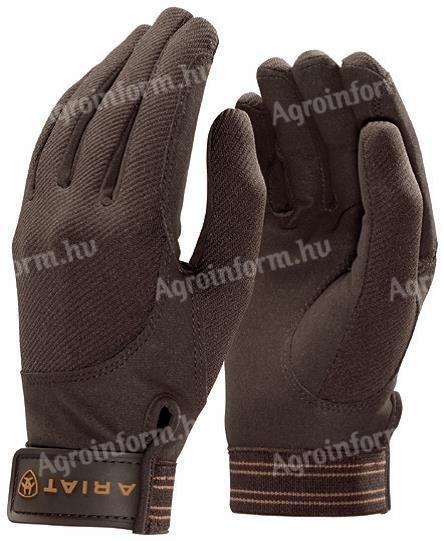 Ariat TEK Grip lovaglókesztyű, barna, 6.5