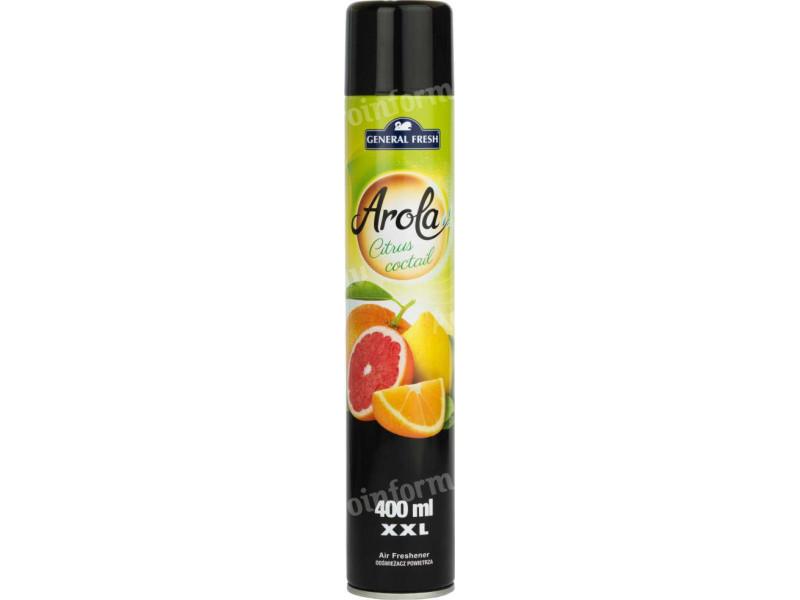 Arola légfrissítő aerosol 300 ml+100 ml citrus coctail