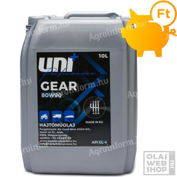 Uni+Performance Gear 80W-90 GL-4 hajtóműolaj 10L