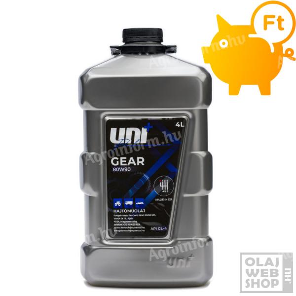 Uni+Performance Gear 80W-90 GL-4 hajtóműolaj 4L