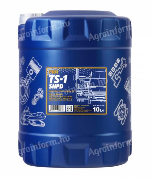 Mannol 7101 TS-1 SHPD 15w-40 teherautó motorolaj 10L