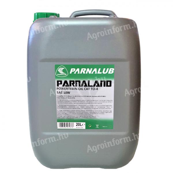 Parnalub Parnaland CAT TO-4 10W hajtómű és hidraulikaolaj 20L