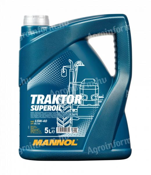 Mannol 7406 TRAKTOR SUPEROIL 15W-40 mezőgazdasági olaj 5L