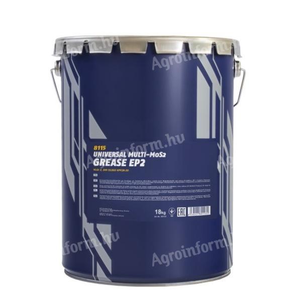 Mannol 8115 EP2 Universal Multi- MoS2 Grease nyomásálló zsír 18kg
