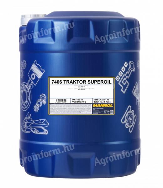 Mannol 7406 TRAKTOR SUPEROIL 15W-40 mezőgazdasági olaj 10L