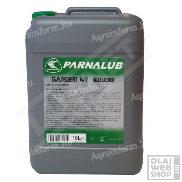 Parnalub Garden 4T 10W-30 fűnyíróolaj 10L