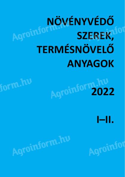 Dr. Ocskó Zoltán: Növényvédő szerek, termésnövelő anyagok I-II 2022