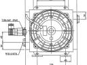 Olajhűtő alumínium 12V, 10-40 liter/perc (220x218x125)