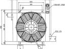 Olajhűtő alumínium 24V, 20-100 liter/perc 