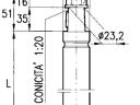 Kormányoszlop 165mm; reteszes