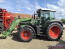 Fendt 312 Vario SCR TMS használt traktor Stoll homlokrakodóval