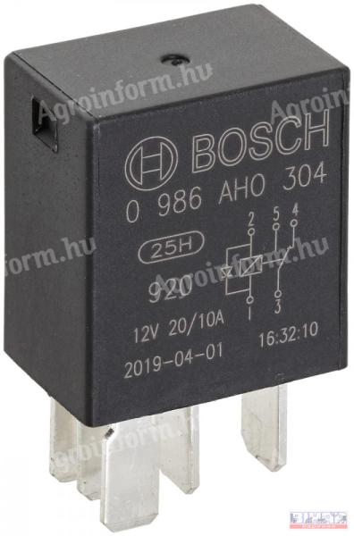 Relé 12V 7 lábú (20/10A) Bosch