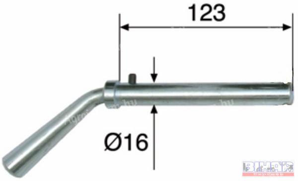 Csapszeg DN16x123