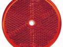 Prizma piros kerek DN-80 (1 furatos rögzítéssel)