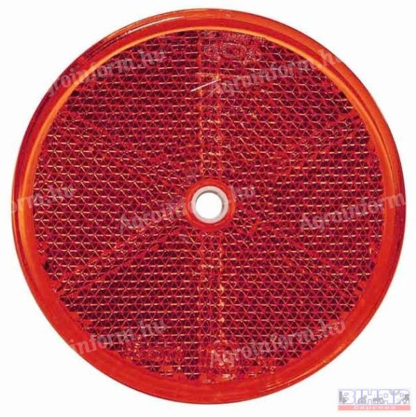 Prizma piros kerek DN-80 (1 furatos rögzítéssel)