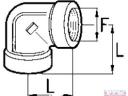 Könyök 1/2&quot; BB